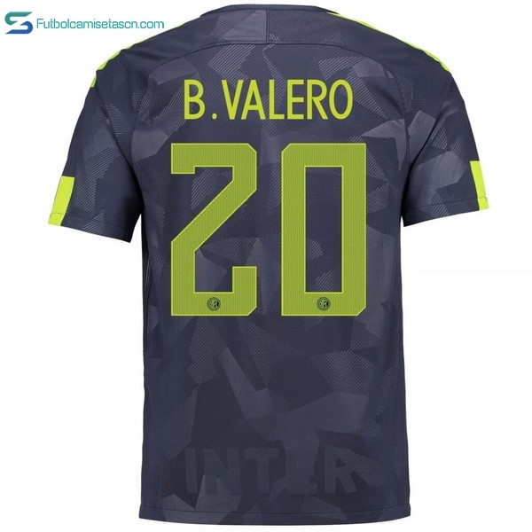 Camiseta Inter 3ª B.Valero 2017/18